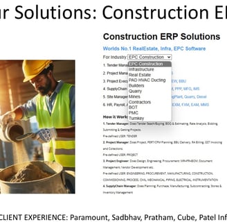 Construction ERP