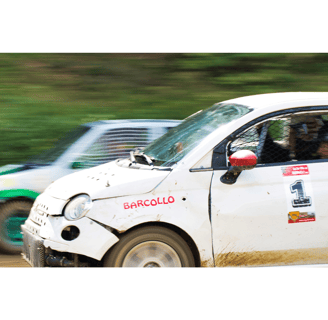Gara di rally, macchina da rally