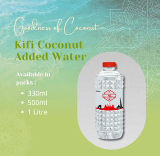 Kifi Coconut Added Water