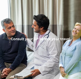 Consult your doctor before your travel
