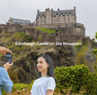Edinburgh Castle on the Mountain