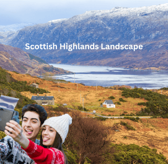 Scottish Highlands Landscape