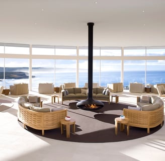 Southern Ocean Lodge hall