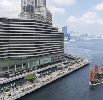 Regent Hong Kong aerial view daylight