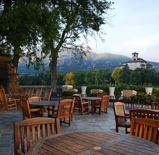 The Broadmoor patio