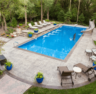 Distributeur piscine