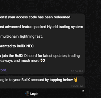 Bullx Neo Telegram Access