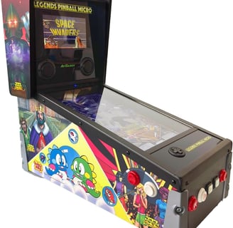 AtGames Legends Pinball Micro pinball table with multiple pinball tables pre-installed