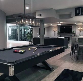 Man Cave Pool Table 1