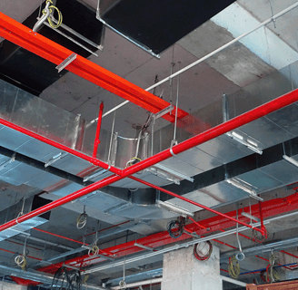 Efficient rectangular duct for HVAC systems, designed for optimal air distribution in Lebanon and Ar