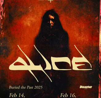 Alice tour poster 2025