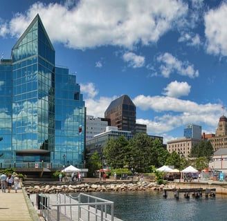 Halifax, Neuschottland, Uferpromenade