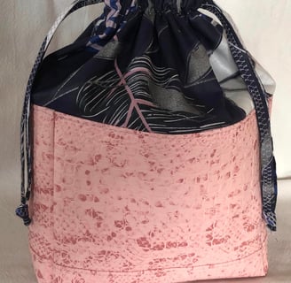 Trousse de toilette artisanale