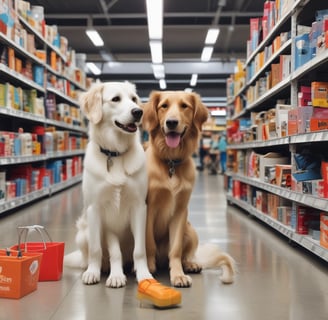 Shopping together