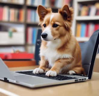 Reading blogs on Dogs2Love