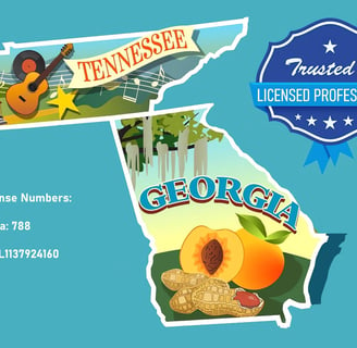 Trusted and Licensed Professionals - Tennessee and Georgia