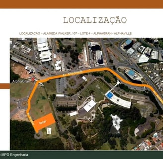 Localização do Terrah Alphaville