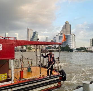 Bangkok Hop off Bootslinie