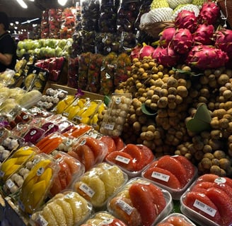 Obst vom Straßenstand in Bangkok
