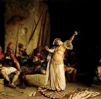 Dance of the Almeh - 1863   Jean-Leon Gerome