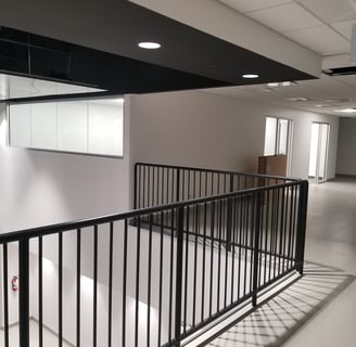 Innovative tenant improvements in commercial spaces that enhance functionality and aesthetic appeal