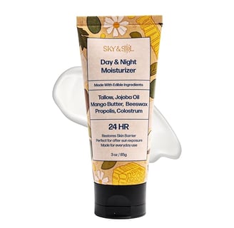 Deeply nourishes the skin locking in moisture with natural oils. 
