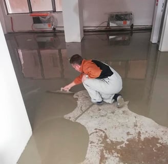 saniranje i niveliranje poda prije ugradnje parketa