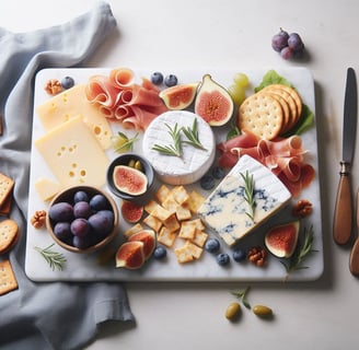 Marble Pastry Charcuterie Board