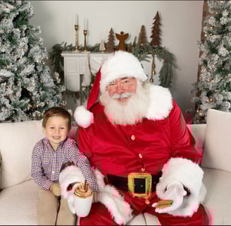 The Santa Cowboy in Photo Shoot Courtesy of Blanka Leal Photography