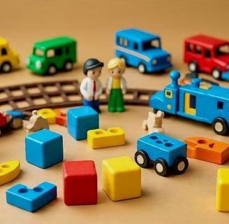 wooden toys by ARTASHI India