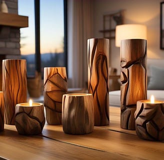 candle holders, candles scented from ARTASHI India