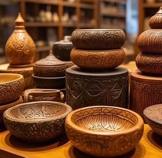 Bowl wooden, wooden bowls, wooden home décor from ARTASHI India.