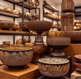 decorative bowl, bowls for decoration, wooden home décor from ARTASHI India
