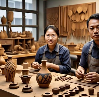 ARTASHI India factory of handmade products for home decoration and gifts