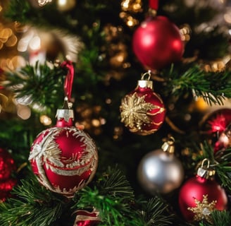 green Christmas tree