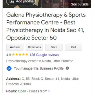 Physiotherapy clinic near me