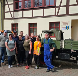 Wir für Gebesee. Wir beim 1. Gebeseer Dreck-weg-Tag