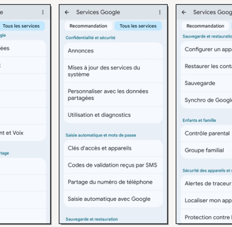 Setting google