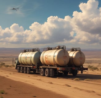 Multiple stacked shipping containers in various colors, including red, green, blue, and orange. The containers are branded with names such as Hapag-Lloyd and China Shipping, and they are stacked on a freight train.