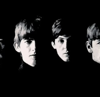 Fotografía de "The Beatles" para el álbum "With the Beatles"