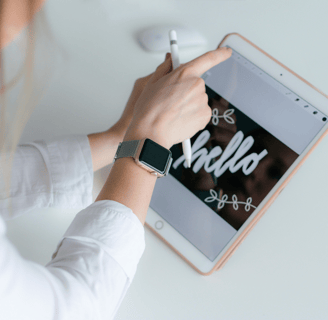 apple watch 10 on a woman's wrist