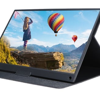 a 15.6" portable monitor