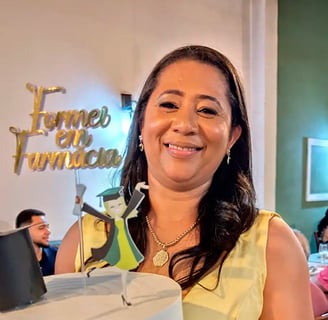 Leda Souza, professora e ativista da Comunidade Quilombola de São Tomé