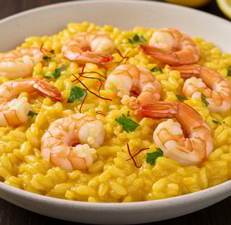 Risoto de Camarão