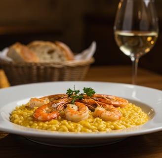 Risoto de Camarão