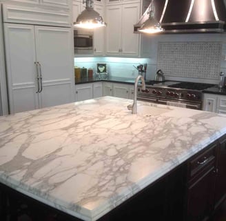 Marble countertop