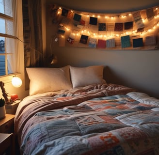 The warm and comfortable destination after hours of hard (and smart) work... dreams of privacy?