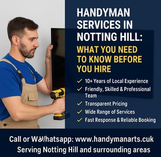 Handyman mounting a TV on the wall using a DeWalt drill, focused on precise installation.