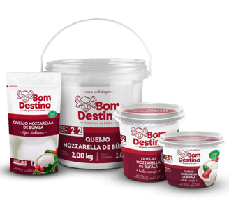 Linha Mozzarella Bola Imersa