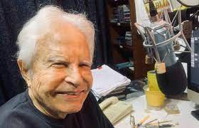 O apresentador Cid Moreira, que faleceu aos 97 anos